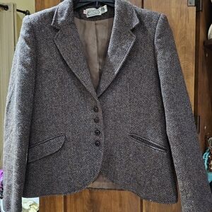 Womens Classic Herringbone Wool - Size 14